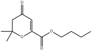 Butyl-3,4-dihydro-2,2-dimethyl-4-oxo-2H-pyran-6-carboxylat