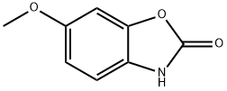 6-METHOXY-2-BENZOXAZOLINONE Struktur