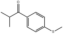 P-(METHYLTHIO)ISOBUTYROPHENONE Struktur