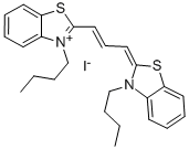 3 3'-DIBUTYLTHIACARBOCYANINE IODIDE Struktur