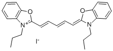 3,3'-DIPROPYLOXADICARBOCYANINE IODIDE Struktur