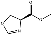 4-Oxazolecarboxylic acid, 4,5-dihydro-, methyl ester, (S)- (9CI) Struktur