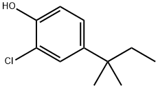 2-CHLORO-4-(TERT-PENTYL)-PHENOL Struktur