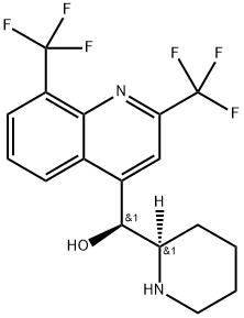 メフロキン 化學(xué)構(gòu)造式