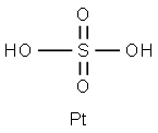 PLATINUM SULFATE Struktur