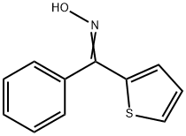 Phenyl(2-thienyl) ketone oxime Struktur