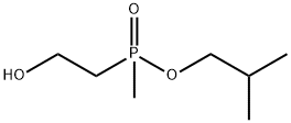 isobutyl (2-hydroxyethyl)methylphosphinate  Struktur