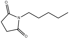 N-AMYLSUCCINIMIDE Struktur