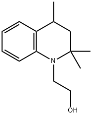 3,4-dihydro-2,2,4-trimethyl-2H-quinoline-1-ethanol Struktur