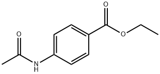 4-(ACETYLAMINO)-BENZOIC ACID ETHYL ESTER Struktur