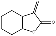 hexahydro-3-methylenebenzofuran-2(3H)-one Struktur