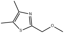 Thiazole,  2-(methoxymethyl)-4,5-dimethyl- Struktur