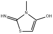 4-Thiazolol,2,3-dihydro-2-imino-3-methyl- Struktur