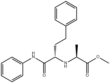 L-Alanine,N-[(1S)-3-phenyl-1-[(phenylamino)carbonyl]propyl]-,methylester(9CI) Struktur