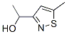 3-Isothiazolemethanol, alpha,5-dimethyl- (9CI) Struktur