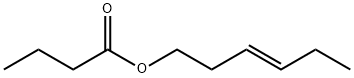 (E)-hex-3-enyl butyrate Struktur