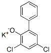 4,6-Dichloro-2-phenylphenol, potassium salt Struktur