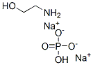 Disodium monoethanolamine phosphate Struktur