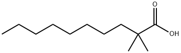 2,2-DIMETHYLDECANOIC ACID Struktur