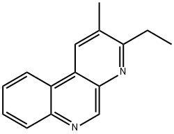 Benzo[f][1,7]naphthyridine, 3-ethyl-2-methyl- (9CI) Struktur