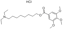 8-(DIETHYLAMINO)OCTYL 3,4,5-TRIMETHOXYBENZOATE HYDROCHLORIDE price.