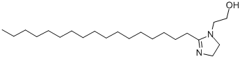 Heptadecyl hydroxyethyl imidazoline Struktur