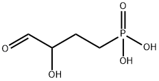 3-hydroxy-4-oxobutyl-1-phosphonate Struktur