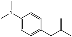 3-[(4-N,N-DIMETHYLAMINO)PHENYL]-2-METHYL-1-PROPENE Struktur