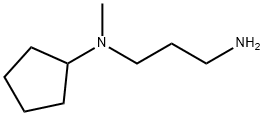 N-CYCLOPENTYL-N-METHYLPROPANE-1,3-DIAMINE Struktur