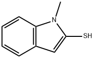 1H-Indole-2-thiol,  1-methyl- Struktur