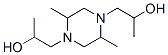 alpha,alpha',2,5-tetramethylpiperazine-1,4-diethanol Struktur