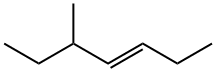 (E)-5-methylhept-3-ene Struktur