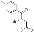 3-BROMO-4-OXO-4-P-TOLYL-BUTYRIC ACID Struktur