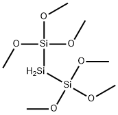 1,1,1,3,3,3-Hexamethoxytrisilane Struktur