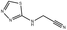 Acetonitrile,  (1,3,4-thiadiazol-2-ylamino)-  (9CI) Struktur