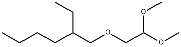 1-(2,2-dimethoxyethoxy)-2-ethylhexane Struktur