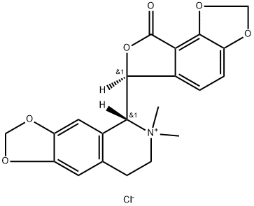 (-)-BICUCULLINE METHOCHLORIDE Struktur