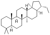 17ALPHA(H),21BETA(H)-30-NORHOPANE Struktur