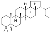 17BETA(H),21BETA(H)-22RS-BISHOMOHOPANE Struktur