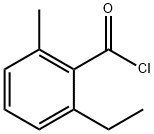 Benzoyl chloride, 2-ethyl-6-methyl- (9CI) Struktur