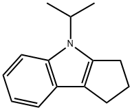 Cyclopent[b]indole, 1,2,3,4-tetrahydro-4-(1-methylethyl)- (9CI) Struktur