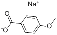 4-Methoxybenzoic acid sodium salt Struktur