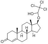 Cloxotestosterone Struktur