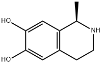 (R)-1,2,3,4-Tetrahydro-1-methyl-6,7-isoquinolinediol Struktur