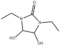 1,3-Dimethyl-4,5-dihydroxyimidazolidone-2 Struktur