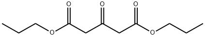 ACETONEDICARBOXYLIC ACID, DI-N-PROPYL ESTER Struktur