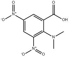 4-Dimethylamino-35-dinitrobenzoicacid Struktur