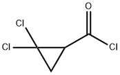 2,2-DICHLOROCYCLOPROPANECARBONYL CHLORIDE Struktur