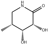 2-Piperidinone, 3,4-dihydroxy-5-methyl-, (3R,4R,5R)- (9CI) Struktur