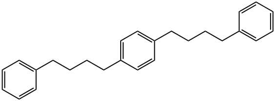 1,1'-(1,4-Phenylene)bis(4-phenylbutane) Struktur